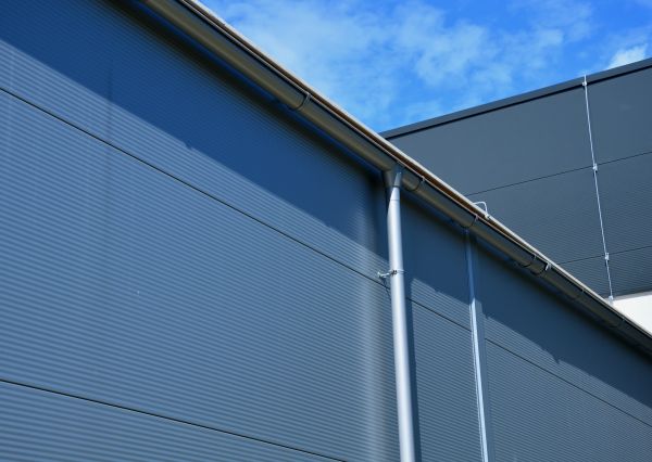 Commercial Downspout Service in Weaverville