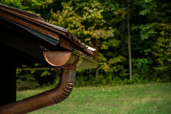 Copper Gutter Replacement in Weaverville