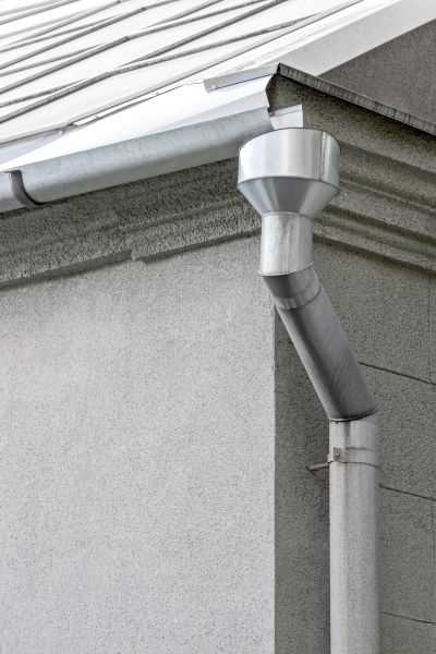 Galvanized Gutter Installation in Weaverville